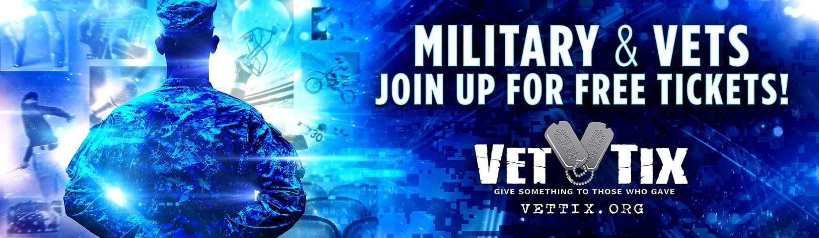 VET Tix — Military & Vets Join Up for Free Tickets